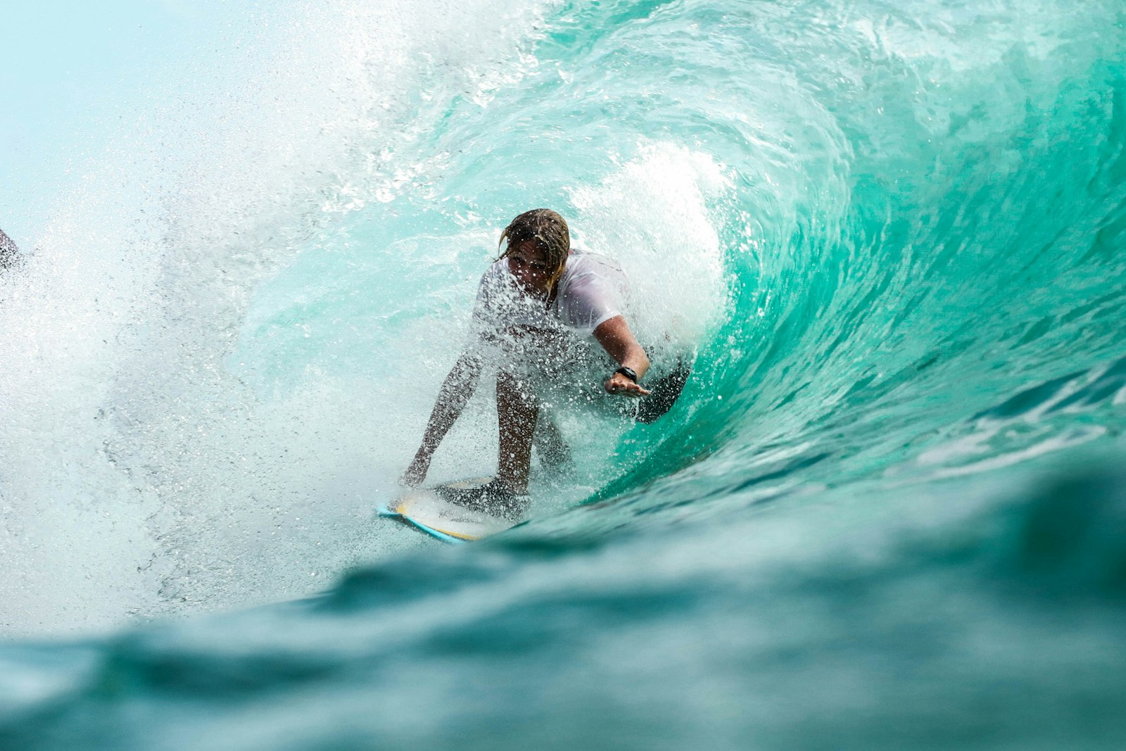 Surfer in the water